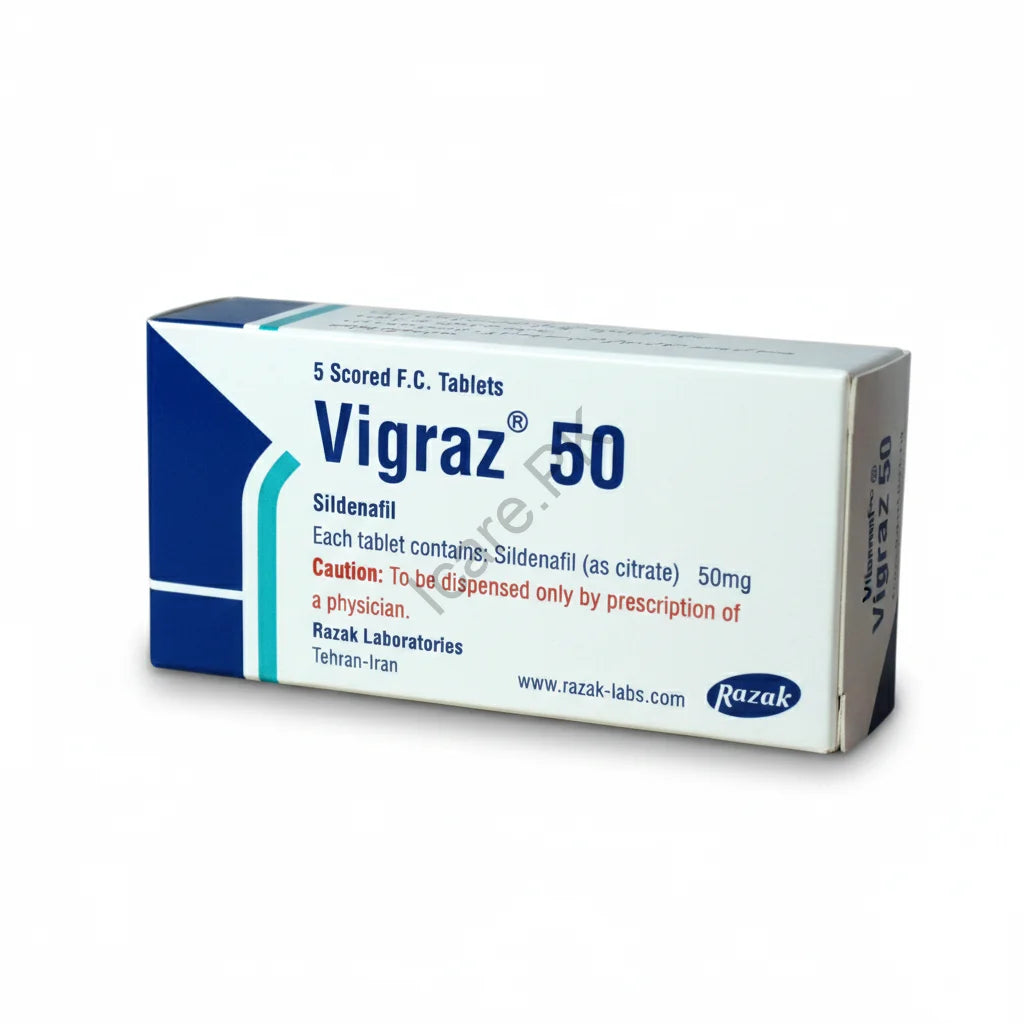 Vigraz 50mg Tablets