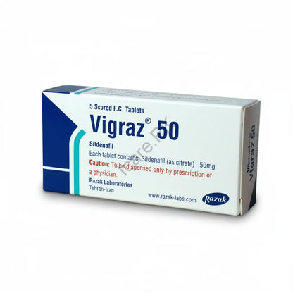 Vigraz 50mg Tablets